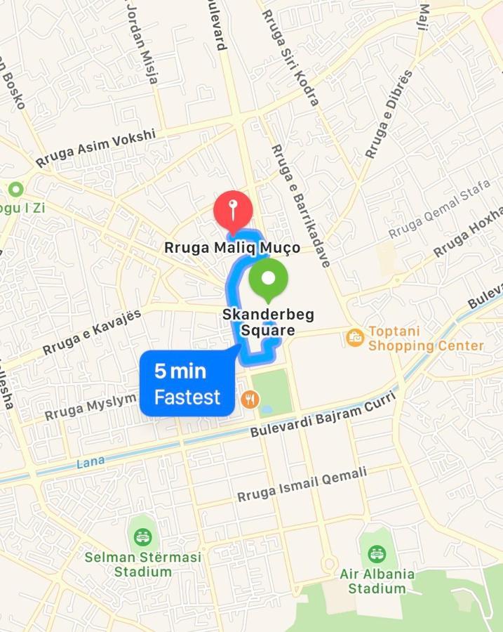 Center Apartment Тирана Екстериор снимка